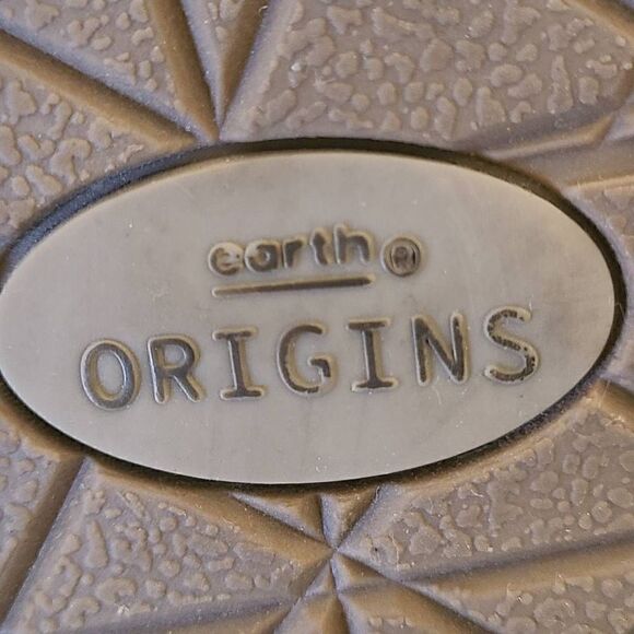 Earth Origins Laney Leather Sling Back Sandal Sedona Brown Comfort - Picture 9 of 10